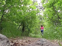 RELAXXXED - Blowjob in the forest leads to passionate sex with sensual Czech babe
