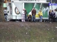 Man with voyeur camera shoots girls pissing in public