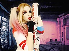 Anna Molli - Harley Queen Riding Candy