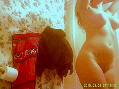 Jen Dancing Before Shower