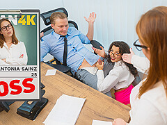 VIP4K. Bank Lady Boss is having multiple orgasms with her her naughty subordinate