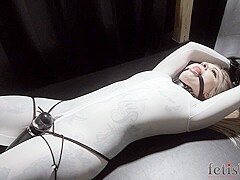 Nonstop Bondage Bed Orgasms