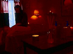 Asian massage slut enjoying her costumer thick cock