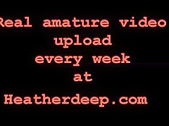 heather Deep playing super mario ### gets deepthroat throatpie