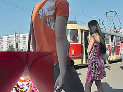 delicious womandemonstrates thong in nude upskirt pics