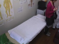 Medical voyeur porn with dirty masseur fucking Asian