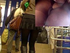 One greater amount hose upskirt