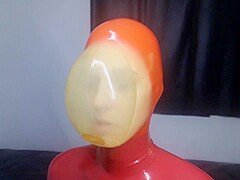 Latex Breathplay Mask