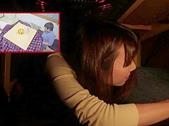 B3B2703-Cuckold stepmother who was cunnilingus with a kotatsu