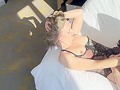 Wife Fucked In Hotel Window By Husband And His Friend With Huge Double Facial / Amateur Hotwife / P1