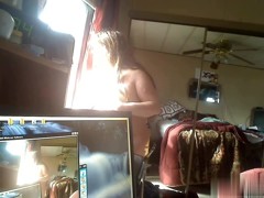 Flashing my neighbours at window in full view
