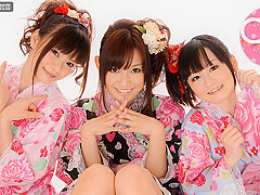 Banana Asada, Akubi Yumemi, Junko Tamaki Banana Asada, Akubi Yumemi, Junko Tamaki - Caribbeancom