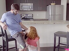 Lustful Redhead Teeneger Abby Rain Fucks In Every Place In The House - Abbey Rain