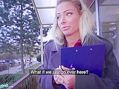 Gorgeous Milf Isabelle Deltore Blows And Fucks A Stranger For Some Cash