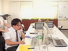 Dvaj-654 During The Job Interview, My Nervous Dick Was Stroked And Stroked, And I Couldnt Stop Sweat