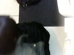 Hidden cam voyeur video with amateur ass on the toilet