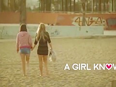 Lesbian porn video featuring Iris Amore and Barra Brass