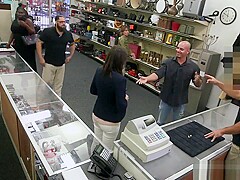 Cheating Wife Cums to Pawn Shop to Sell Her Juicy White Ass xp13823