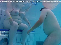 Bbw Huge Tits Pool