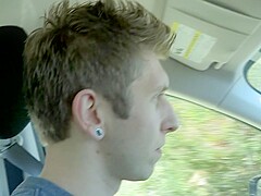 Teen whore gets a good mouthfuck after being picked up