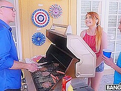Awesome 4th Of July Threesome - Monique Alexander And Adria Rae