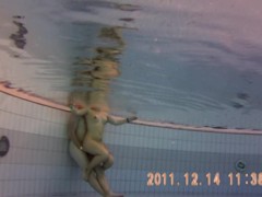 Wild fuck is recorded under water of the sauna pool 7