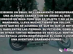 Rich Spanish blonde wants to fullfill her fantasy of fucking Jordi