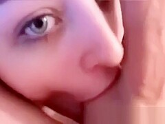 Amateur Teen BJ & Rim Job