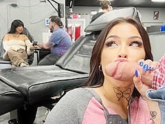 Tyler Steel And Diamond Franco - The Tattoo Parlor