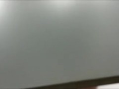 Fat ass mature sexy black up skirt on the hidden cam clip