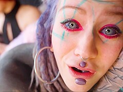 Pet Play Dominatrix Controls Tattoo Cat-chick - ZFilmzOriginals