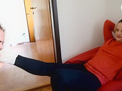 Girl Workout Feet And Socks Smelling (foot Smelling, Foot Worship, Small Feet, Naughty Feet, Soles)