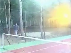 Stunning Classic Fisting Scene On The Tennis Court