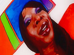 Round ass nubian beauty gets pussy slammed by bbc at casting