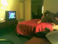 White big beautiful woman Bonks Darksome Paramour In Hotel Room