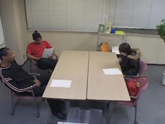 Petite Japanese slut got shagged hard on an audition