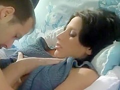 Trevor Zen Rides Hard Lezley Zen On Their Bed