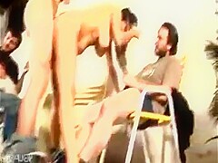 Lola, Actriz Porno Argentina Enfiestada En Una Asado