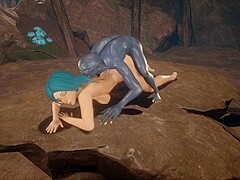 Car Toon In Anal Goblin Cave 2