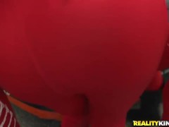 Champions fuck hard teen mouthes after complicated racing