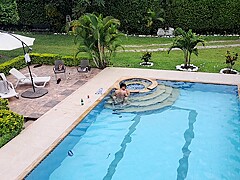 The Party Ends With A Fuck In The Pool. Part 2 Nobody Realizes What We Do