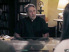 Priest takes advantage of desperate bride to be Gia Paige