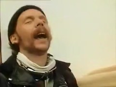 Vintage Biker Sex Threesome