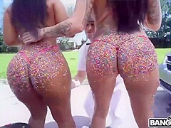 Morning Star, Rose Monroe And Katie St. Ives In The Ice Cream Man