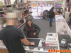 Alluring pawnee babe screwed for cash