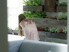 Alluring buxomy young slut Alessandra Jane having a hard core fuck