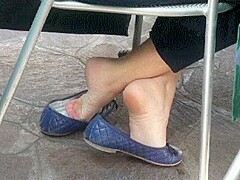 Shoeplay bailarinas azules
