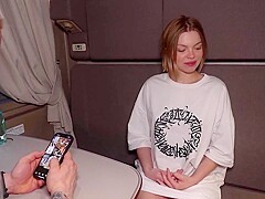 Unexpected Teen 18+ Sex On The Train Wet T-shirt