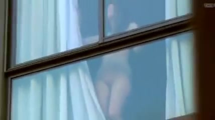 Hidden camera spying on two naked girls in hotel room
