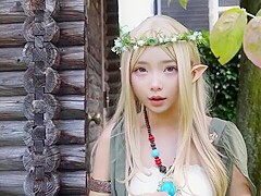 Young Elf Cosplay Lolita from Another World. Asian Erotic Video. x1xCB2D2659B9B38785CD